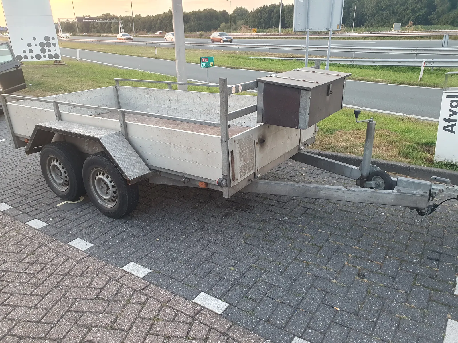 Foto van de zending